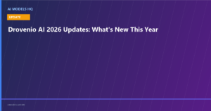 Drovenio AI 2026 Updates: What's New This Year | AI Models HQ